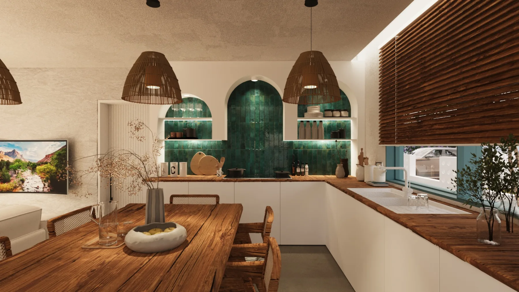Helios salon ve mutfak tasarımı