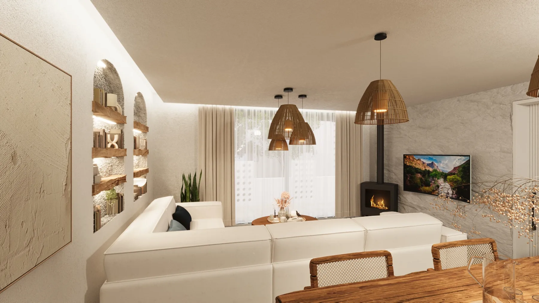 Helios salon yaşam alanı