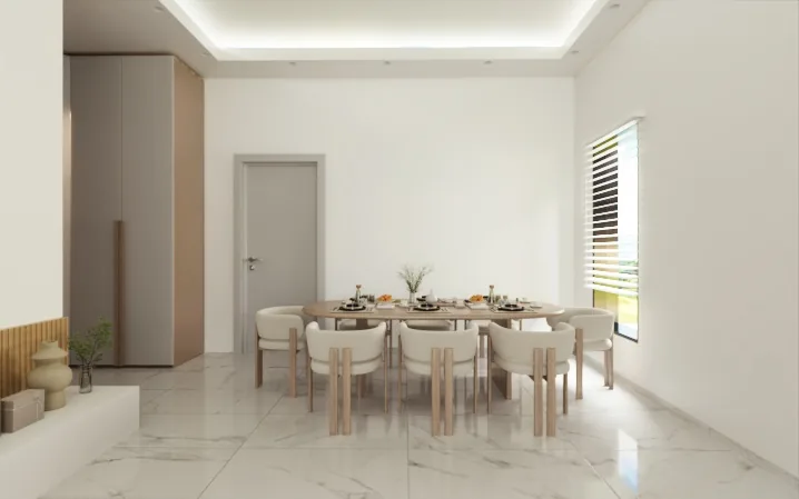 Panorama villa yemek alanı