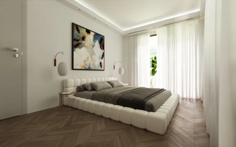 Panorama villa ebeveyn yatak odası